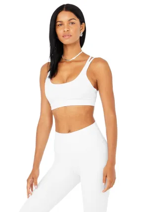 Airbrush Suspension Bra - White
