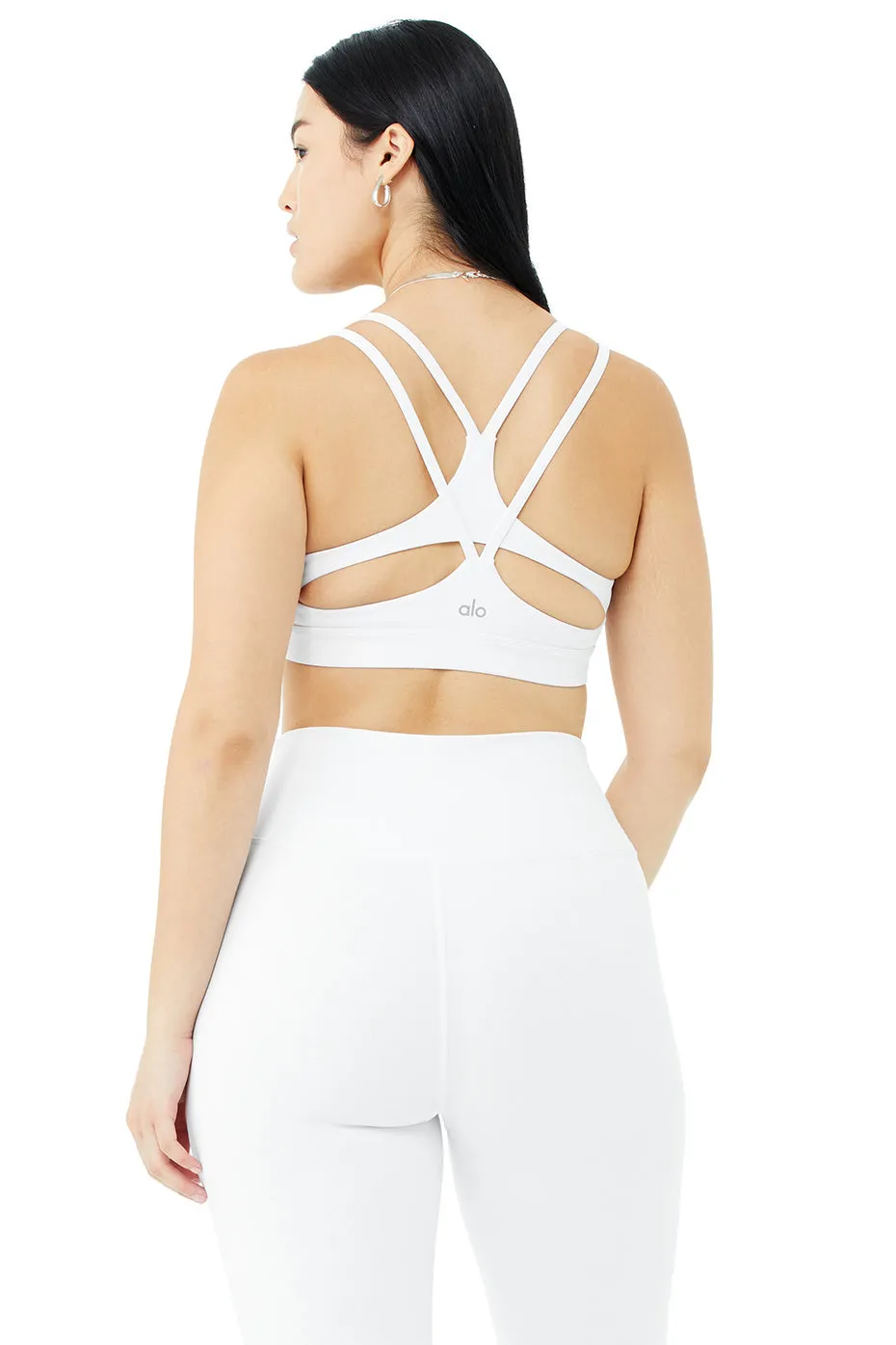 Airbrush Suspension Bra - White
