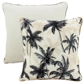 Autumn Tropics Linen Cushion - 50cm x 50cm