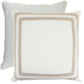 Beige Xellop Linen Cushion - 50cm x 50cm