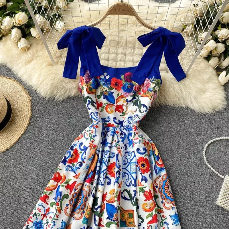 Bow-Tie Strap SunDress