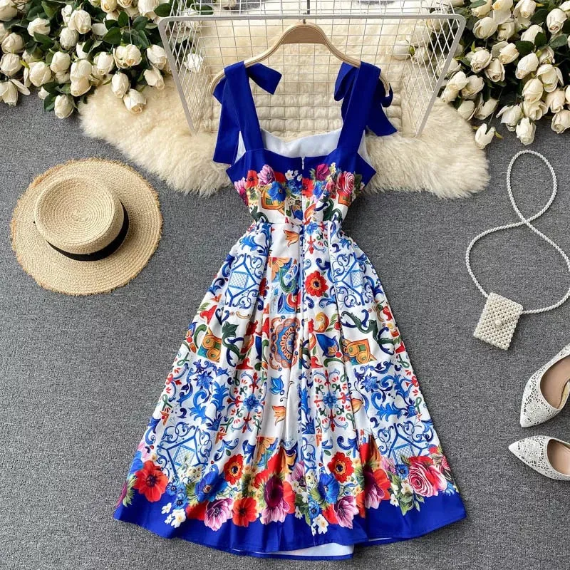 Bow-Tie Strap SunDress