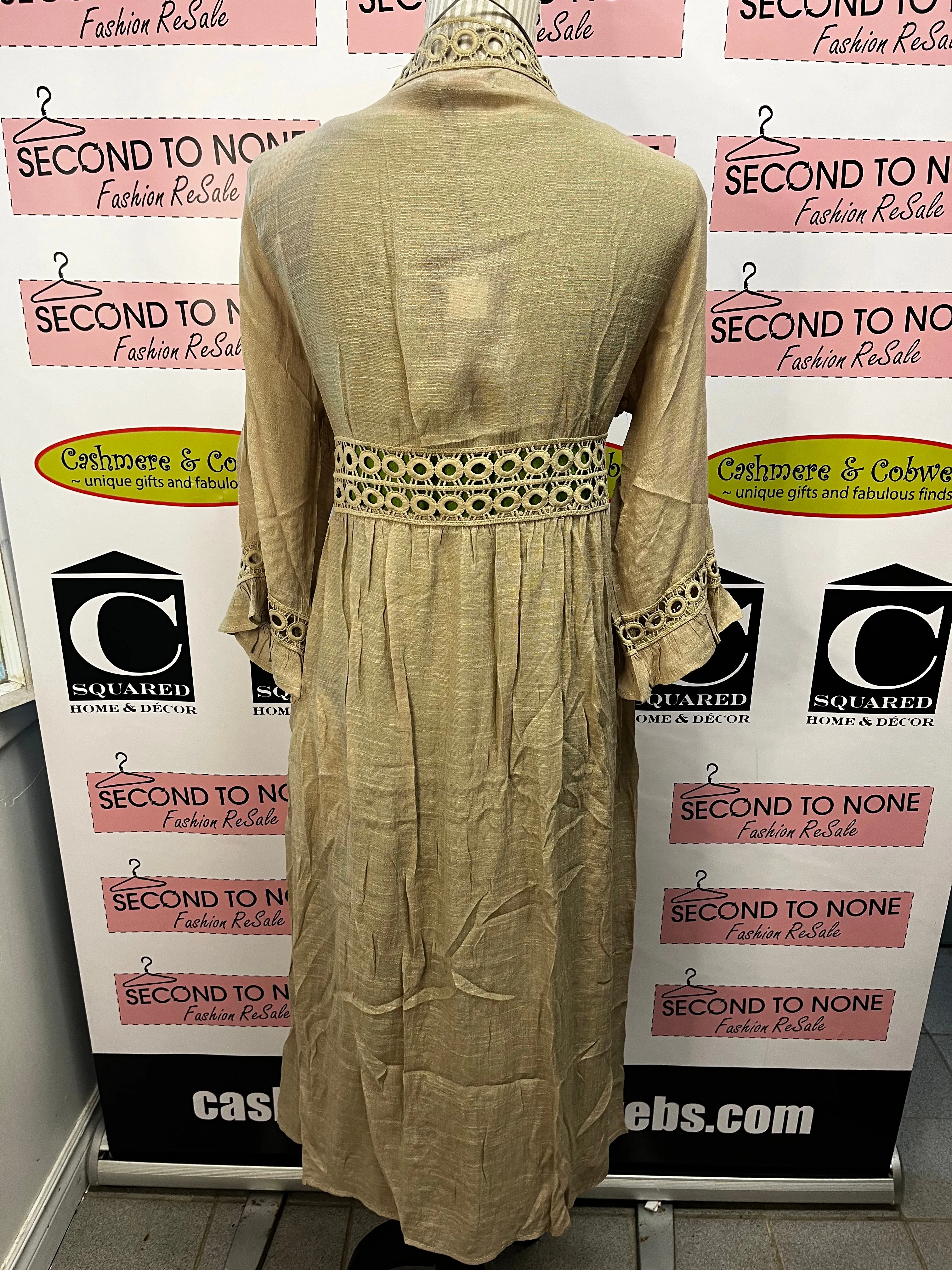 Cutout Tie Front Duster (Only 2  Colours Left!)