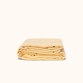 Duvet Cover - Soft Yellow, Full/Queen