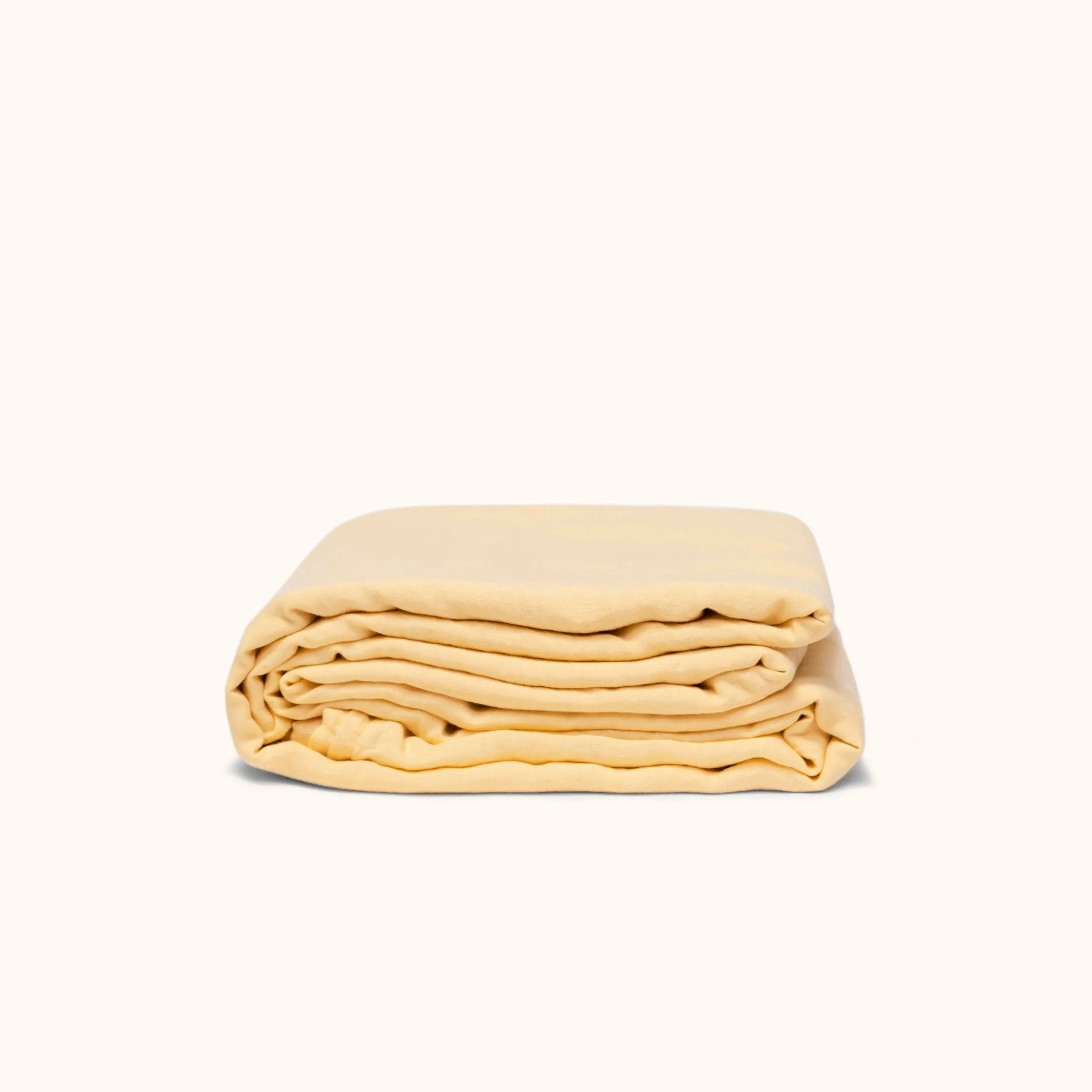 Duvet Cover - Soft Yellow, Full/Queen