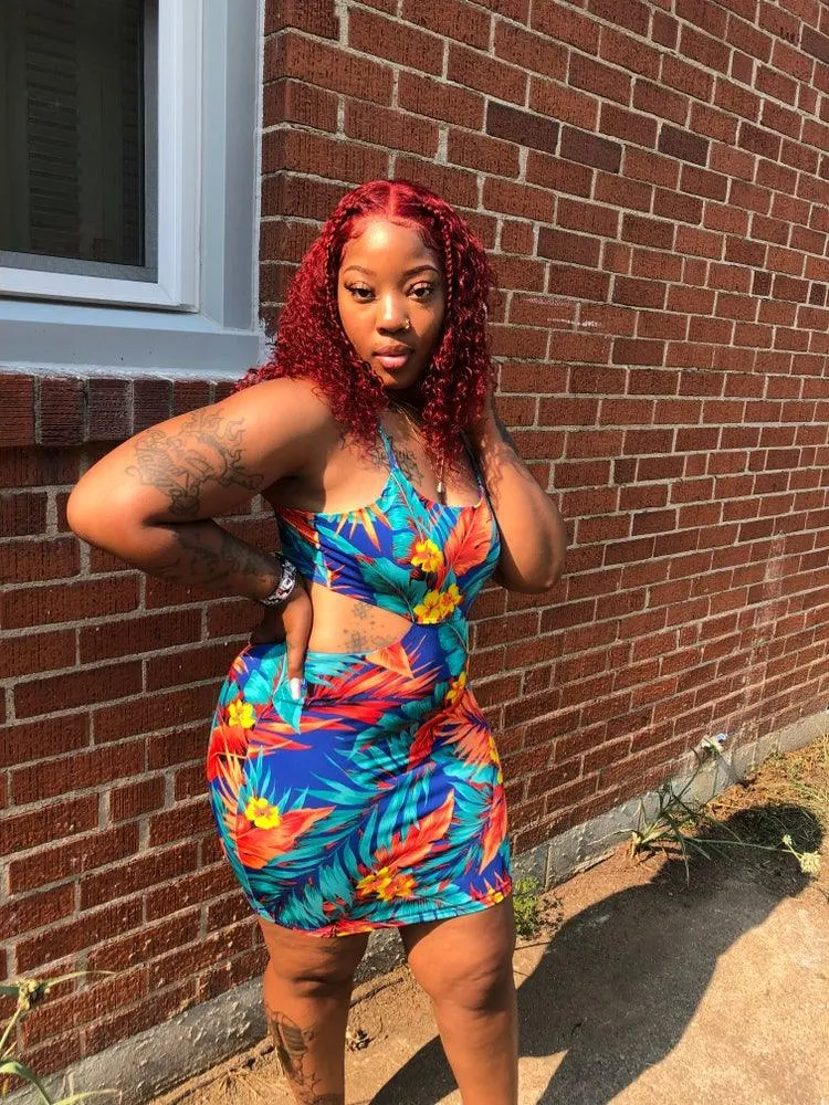 Floral nights sundress