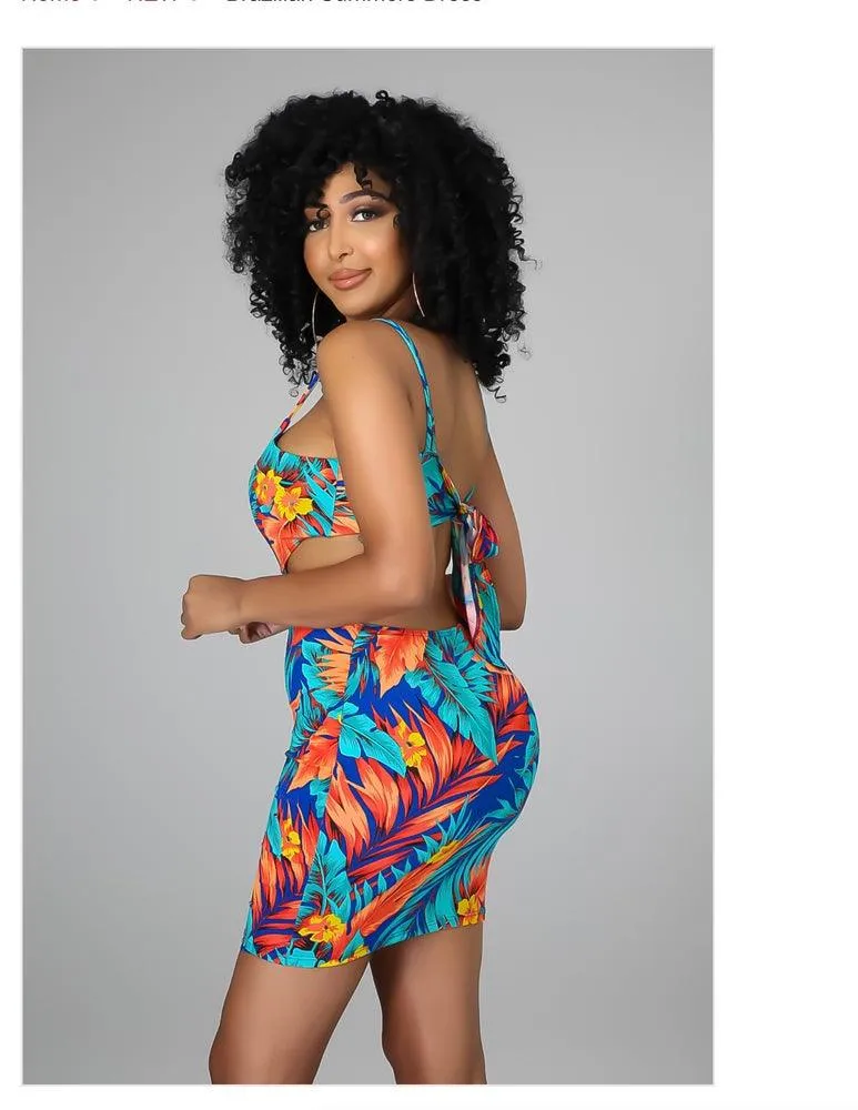 Floral nights sundress