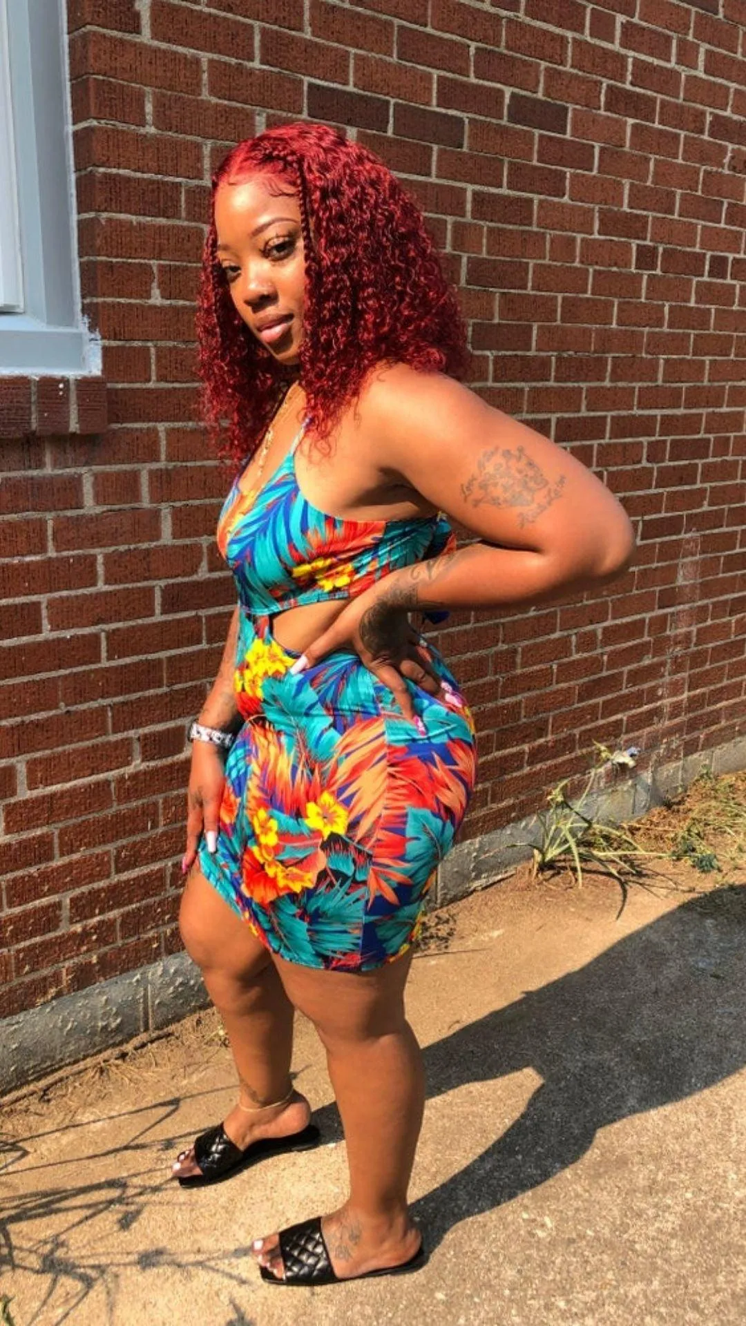 Floral nights sundress
