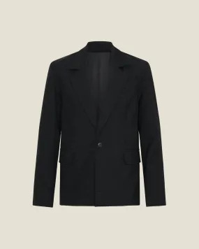 Heathered Single Breasted Jacket
