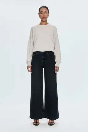Jadyn Low Slung Palazzo Jean - Zen