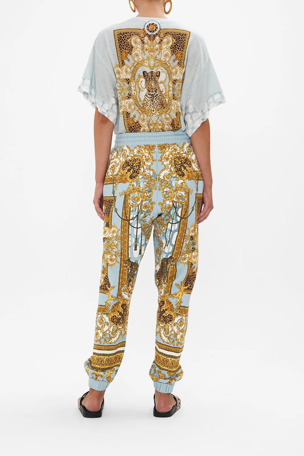 JERSEY TRACK PANT PALAZZO PRIDE