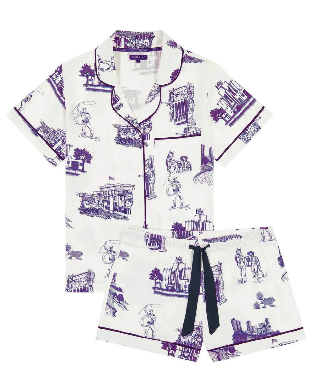 Katie Kime Short Pajama, Fort Worth