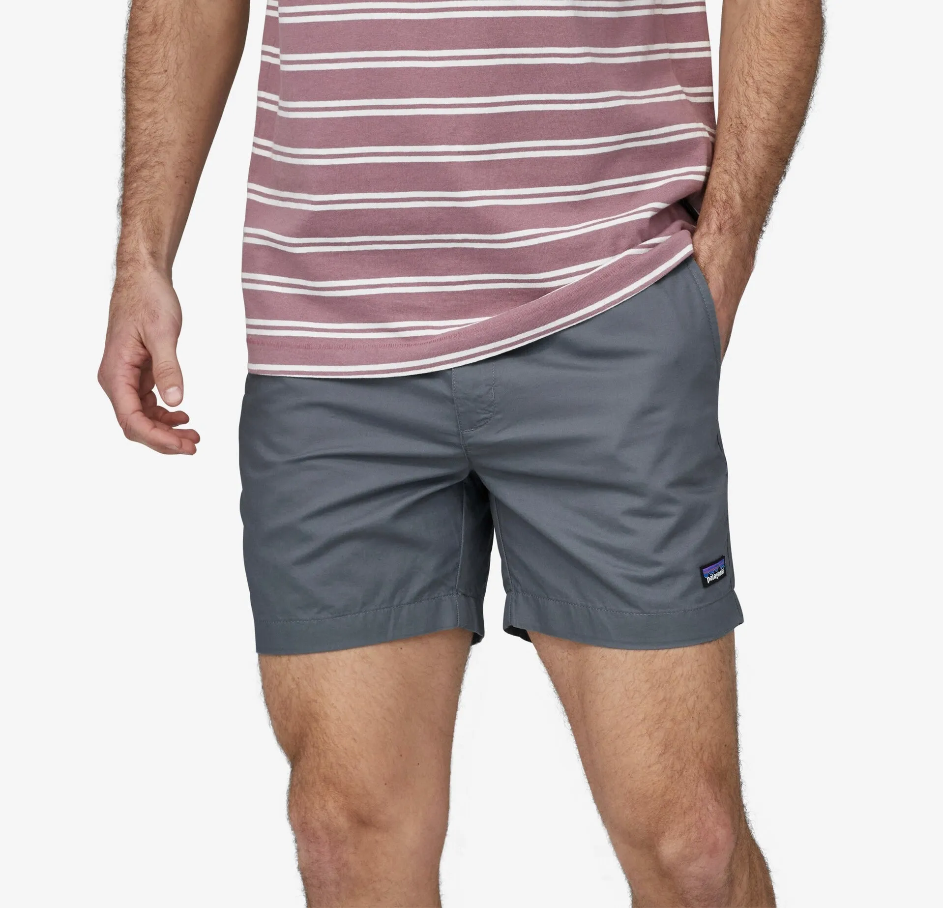 Lightweight All-Wear Hemp Shorts 6" - Plume Grey