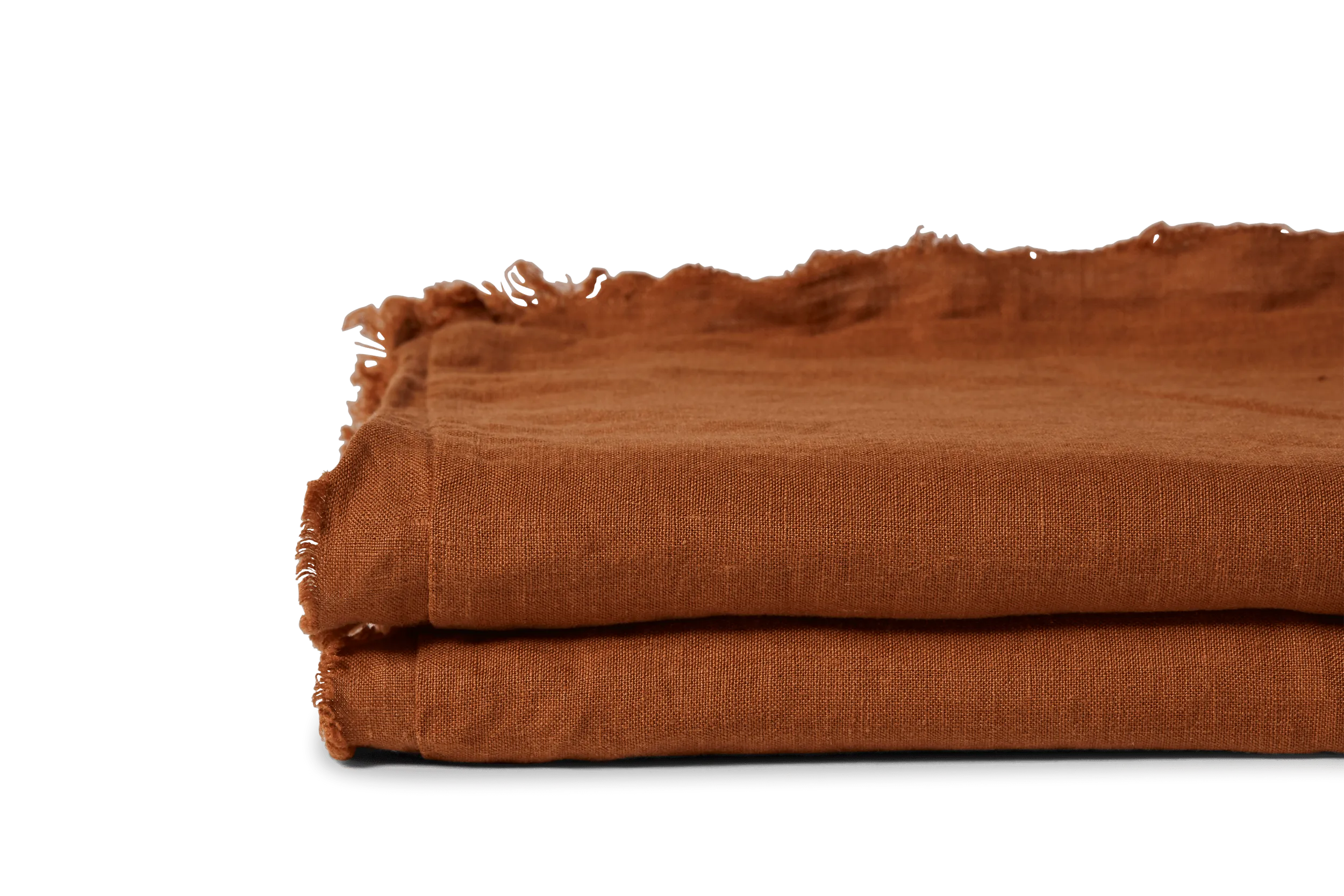 LINEN DUVET SET TOBACCO