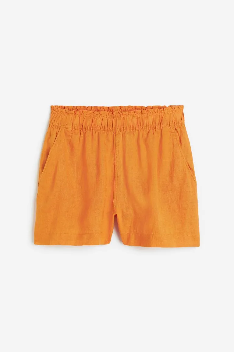 Linen shorts H&M