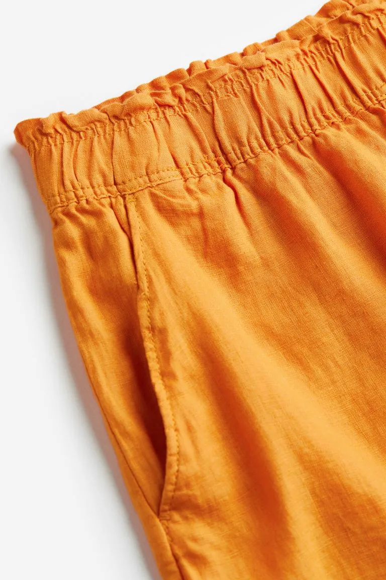 Linen shorts H&M
