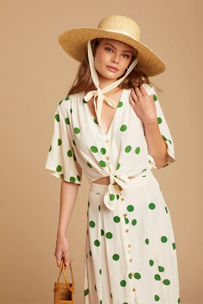 Lolita Dot Boulevards Top