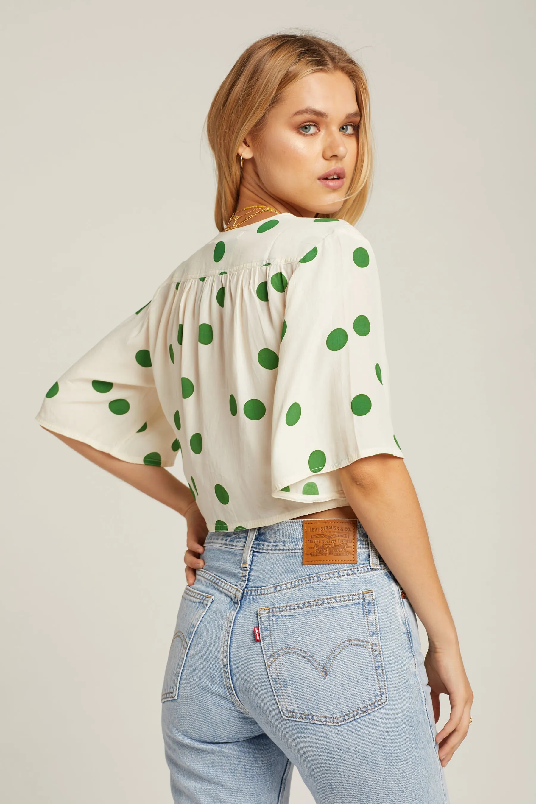 Lolita Dot Boulevards Top
