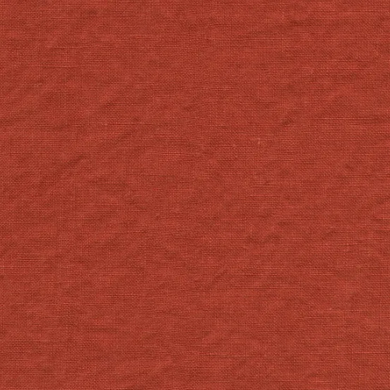 Lonan Burnt Orange Linen Fabric