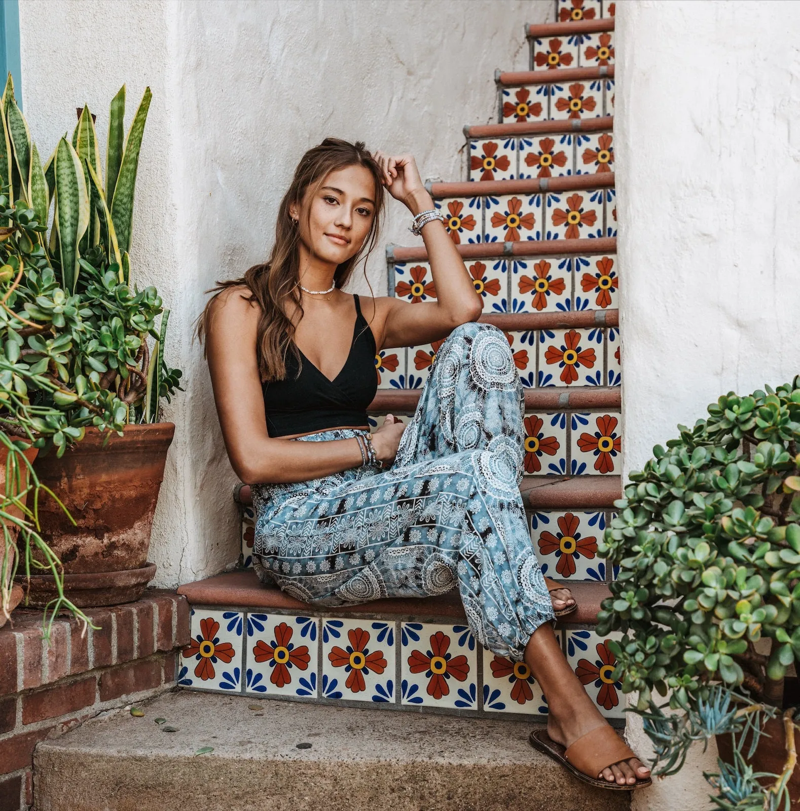 Lotus and Luna Harem Pants - Santa Barbara