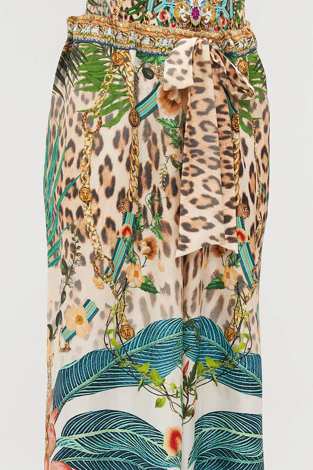 LOUNGE TROUSER WITH WAIST TIE ROYALTY LOYALTY