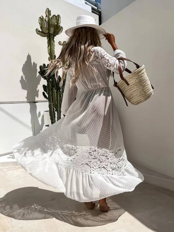Luna Chiffon Cover Up