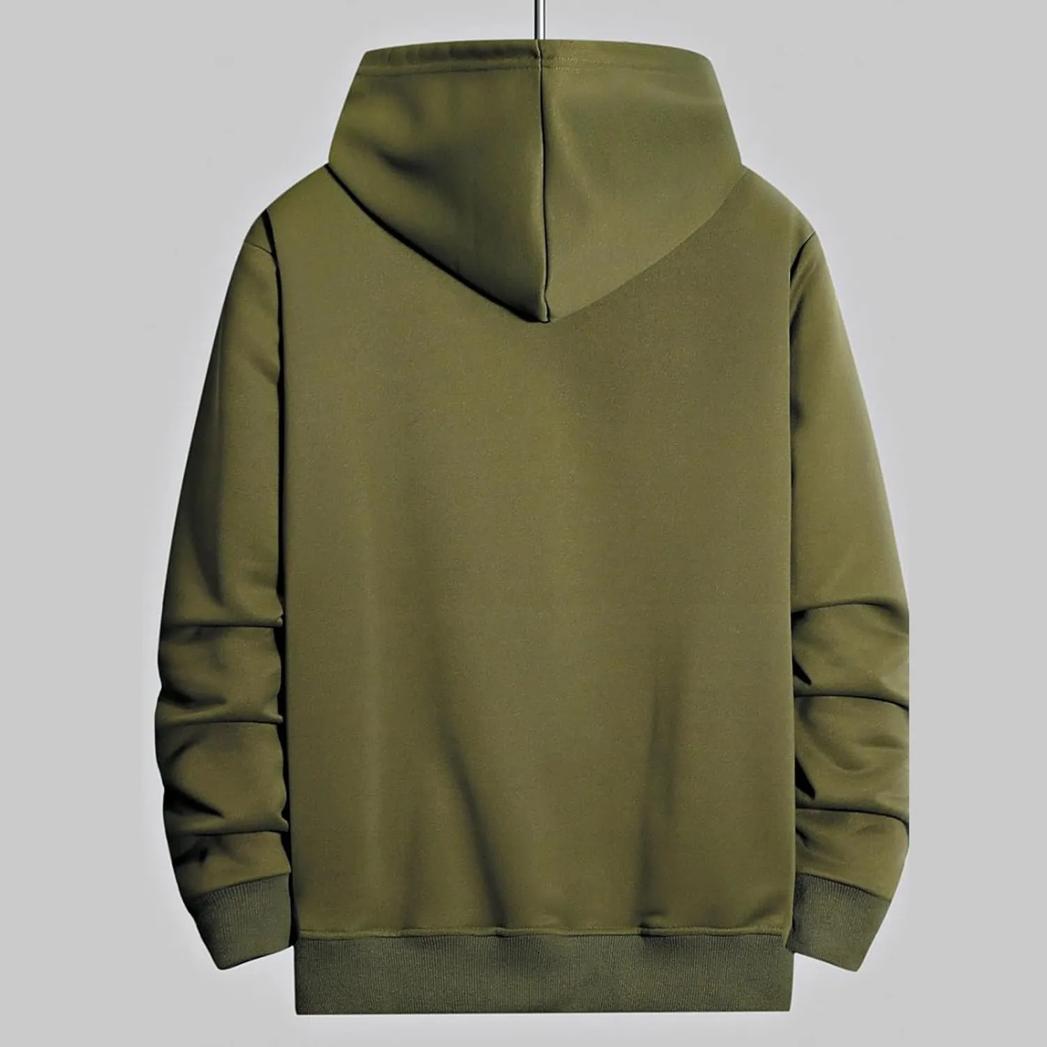 Men's Letter Print Long Sleeve Sweatshirt Athletic Performance Lightweight Hoodie for Men Casual Pullover Tops