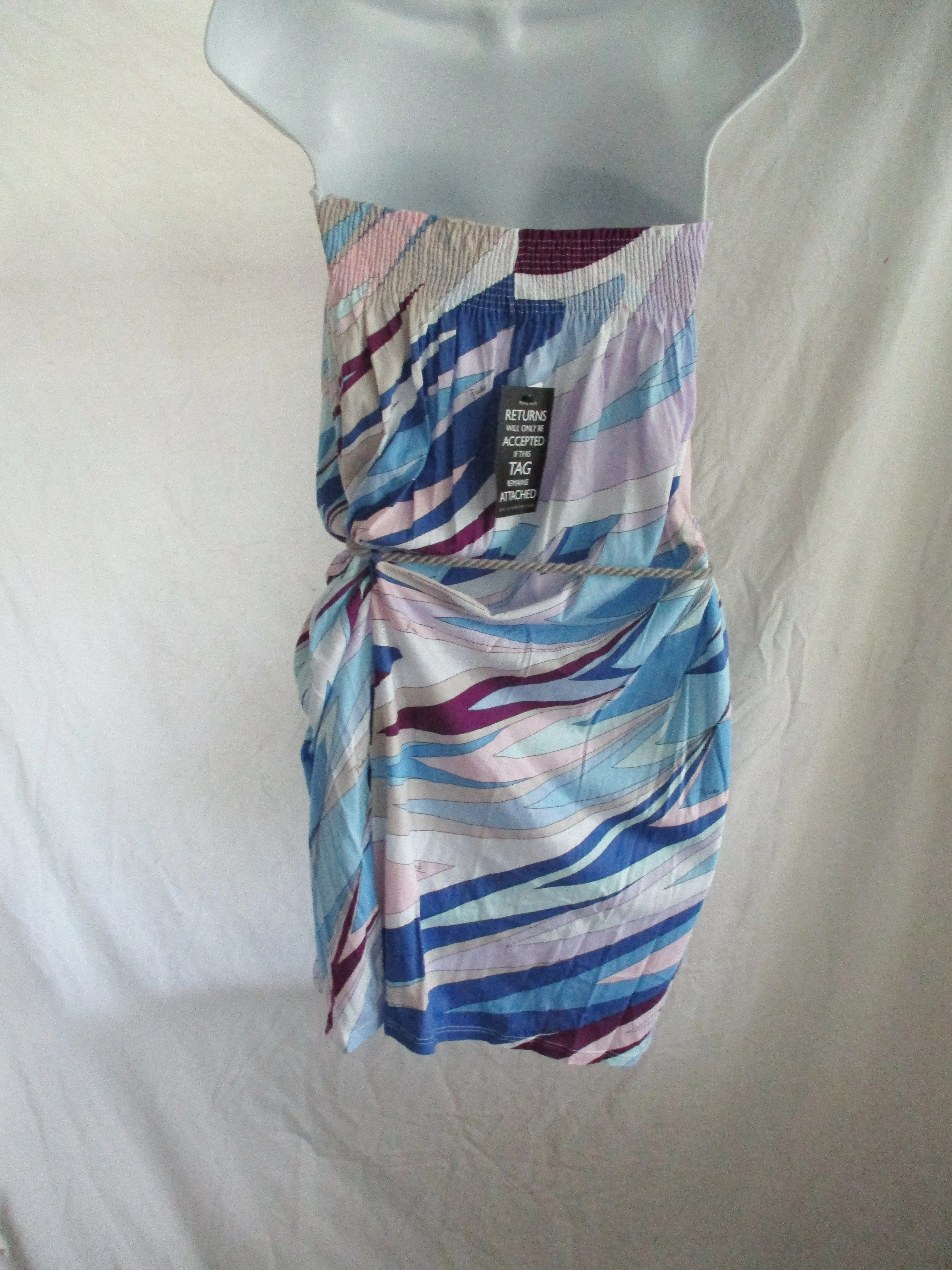 NWT NEW EMILIO PUCCI Italy FORNITORE Sundress Dress FLOWER FLORAL