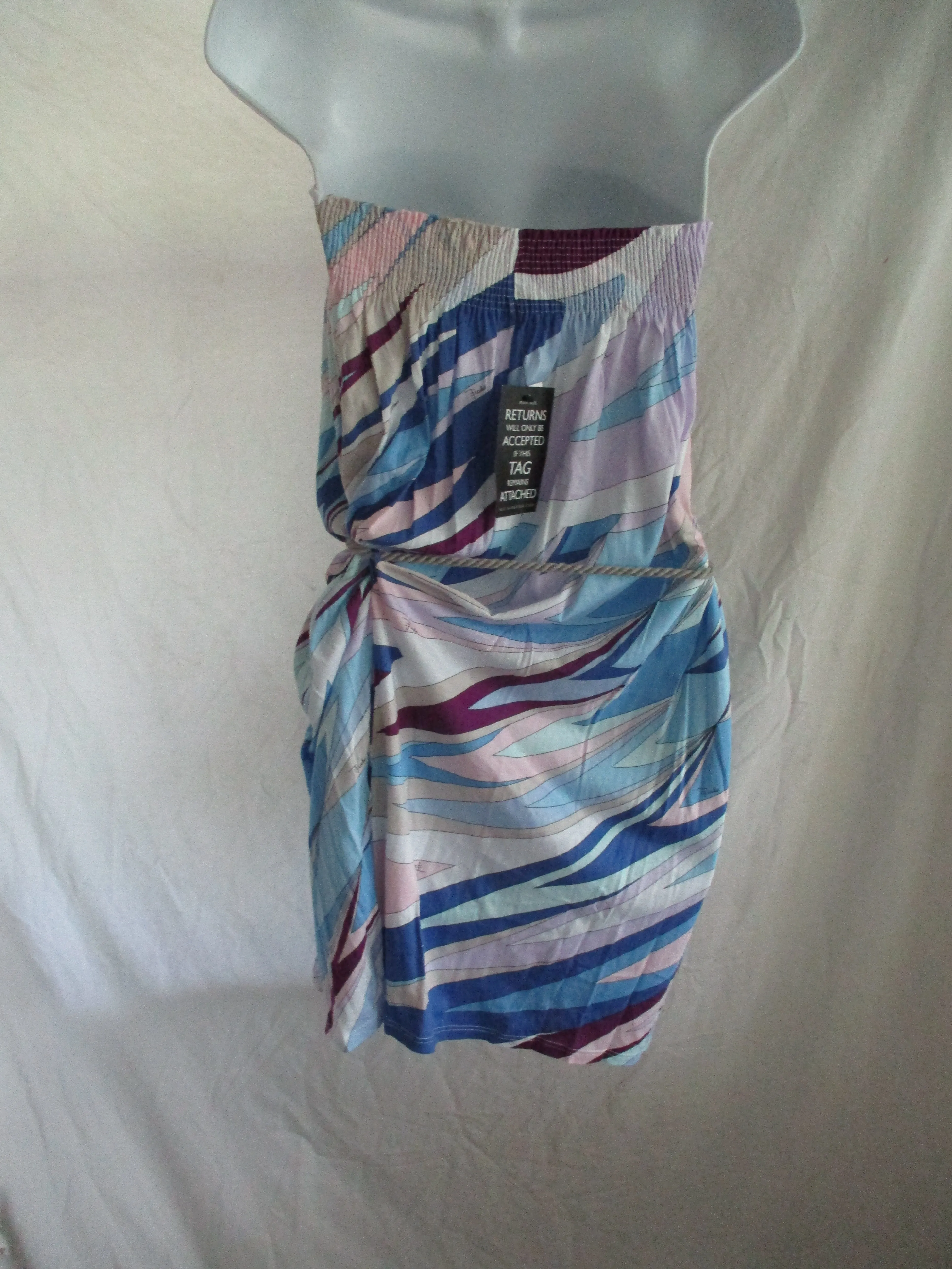 NWT NEW EMILIO PUCCI Italy FORNITORE Sundress Dress FLOWER FLORAL