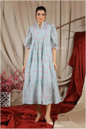 Powder Blue Summer Dress