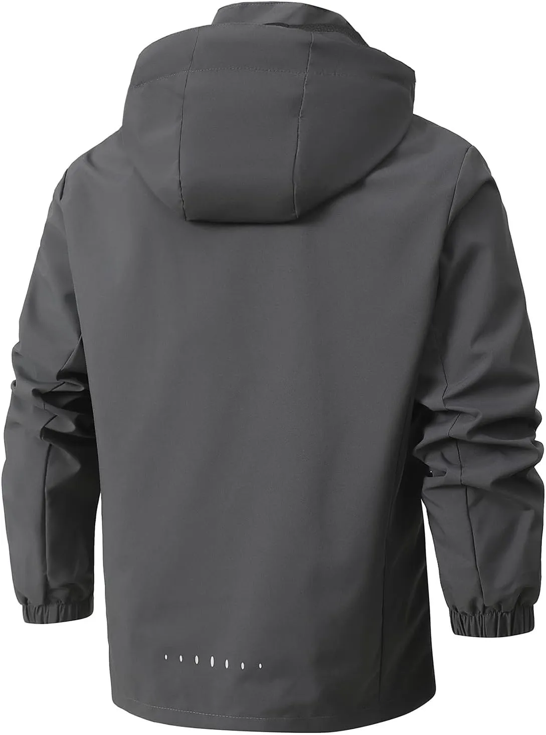 Rain Jacket for Men Lightweight Jackets Hooded Mountain Softshell Windbreaker Windproof Waterproof Hiking Raincoat