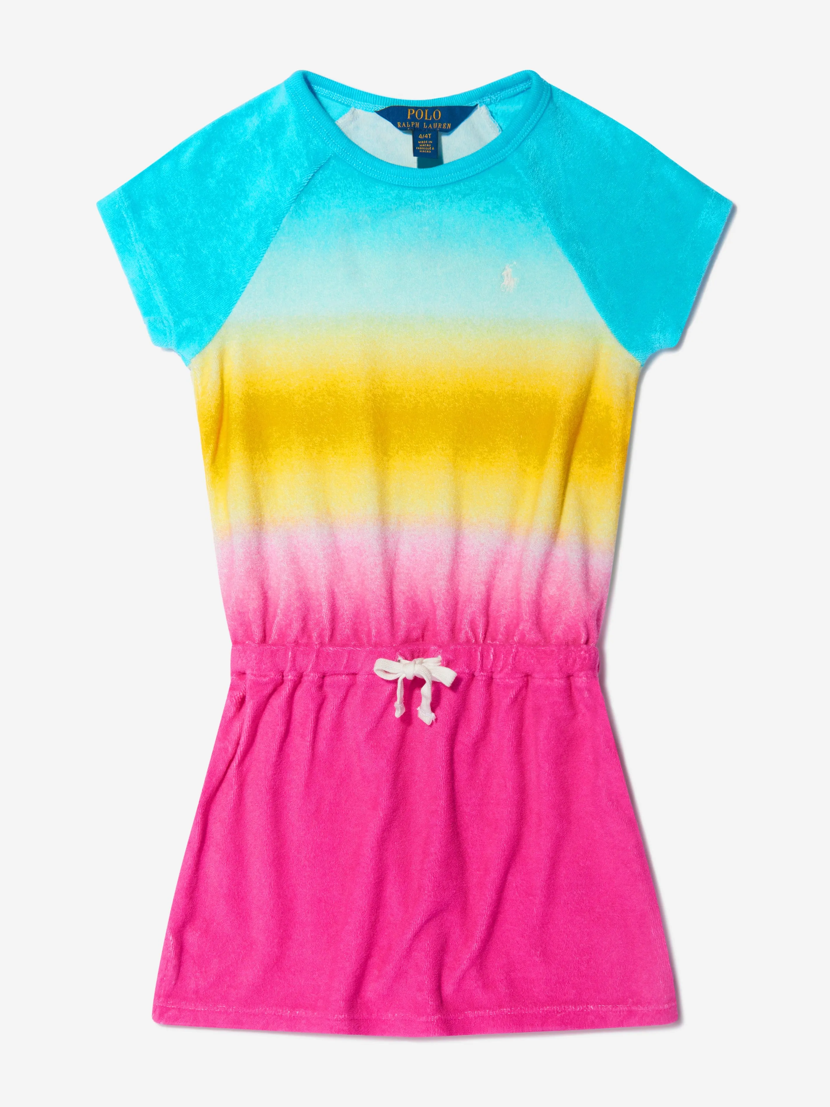 Ralph Lauren Girls Terry Towelling Coverup Dress