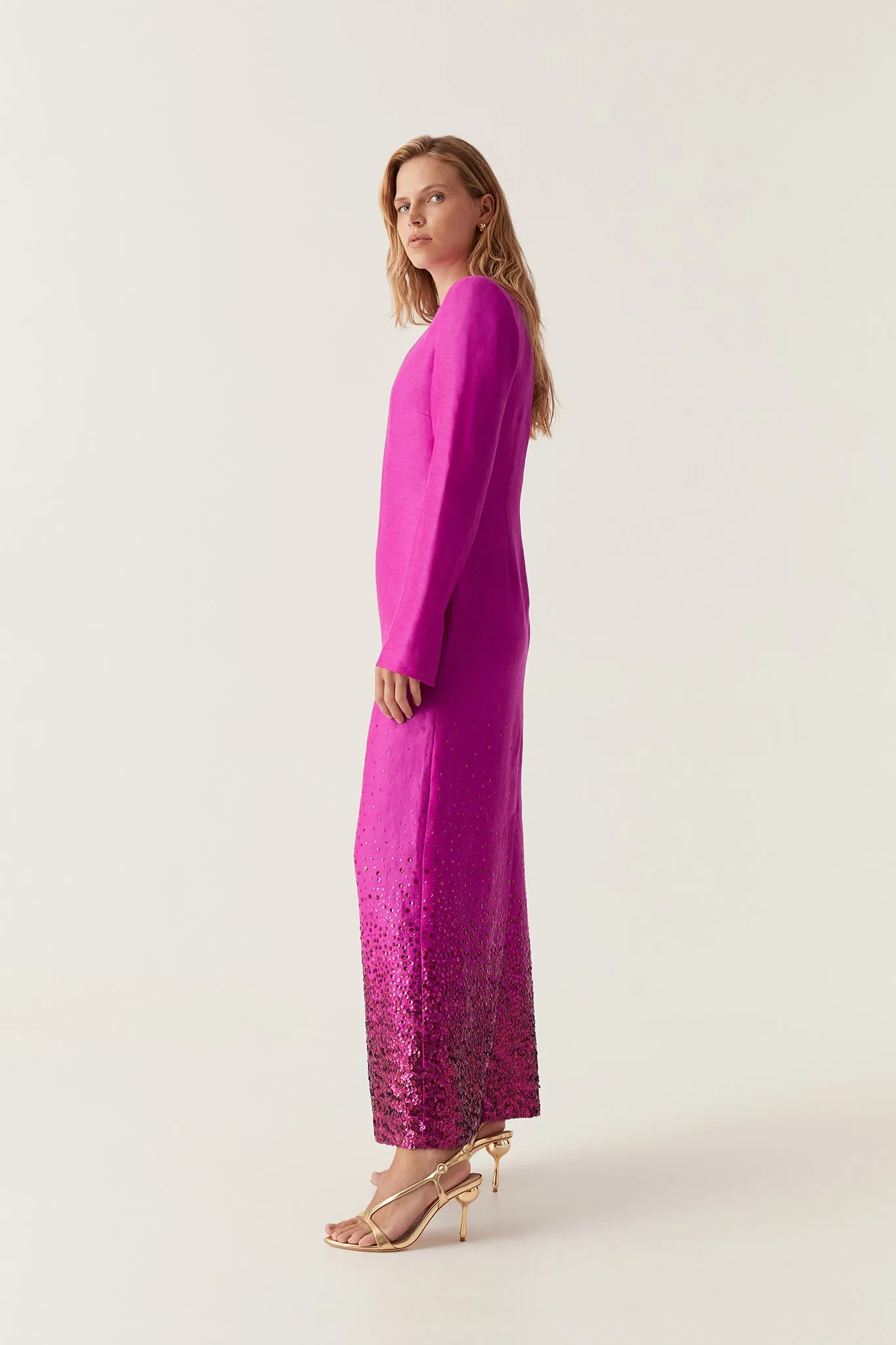 Reflection Sequin Maxi Dress