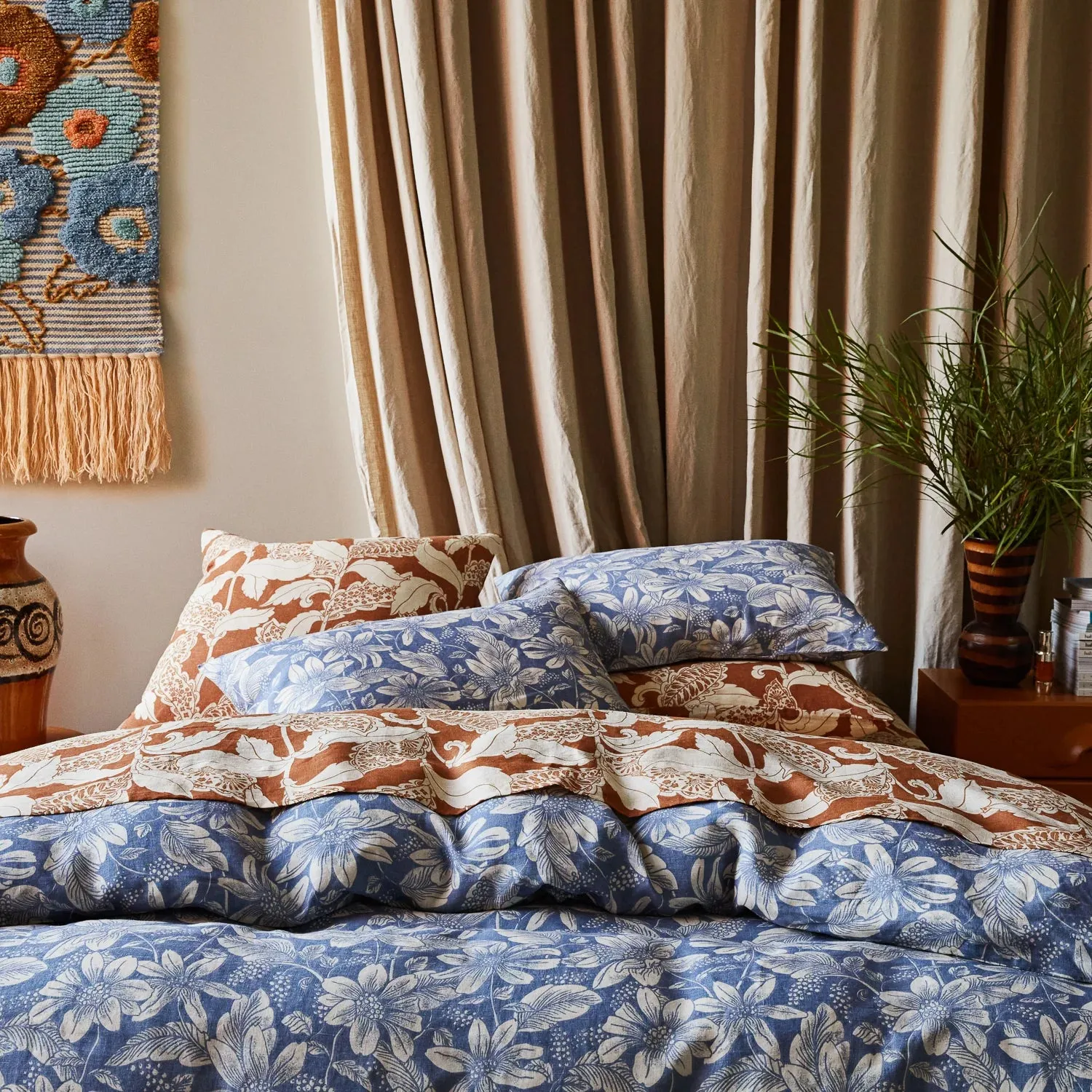 Sage x Clare Lata Linen Pillowcase Set 2P