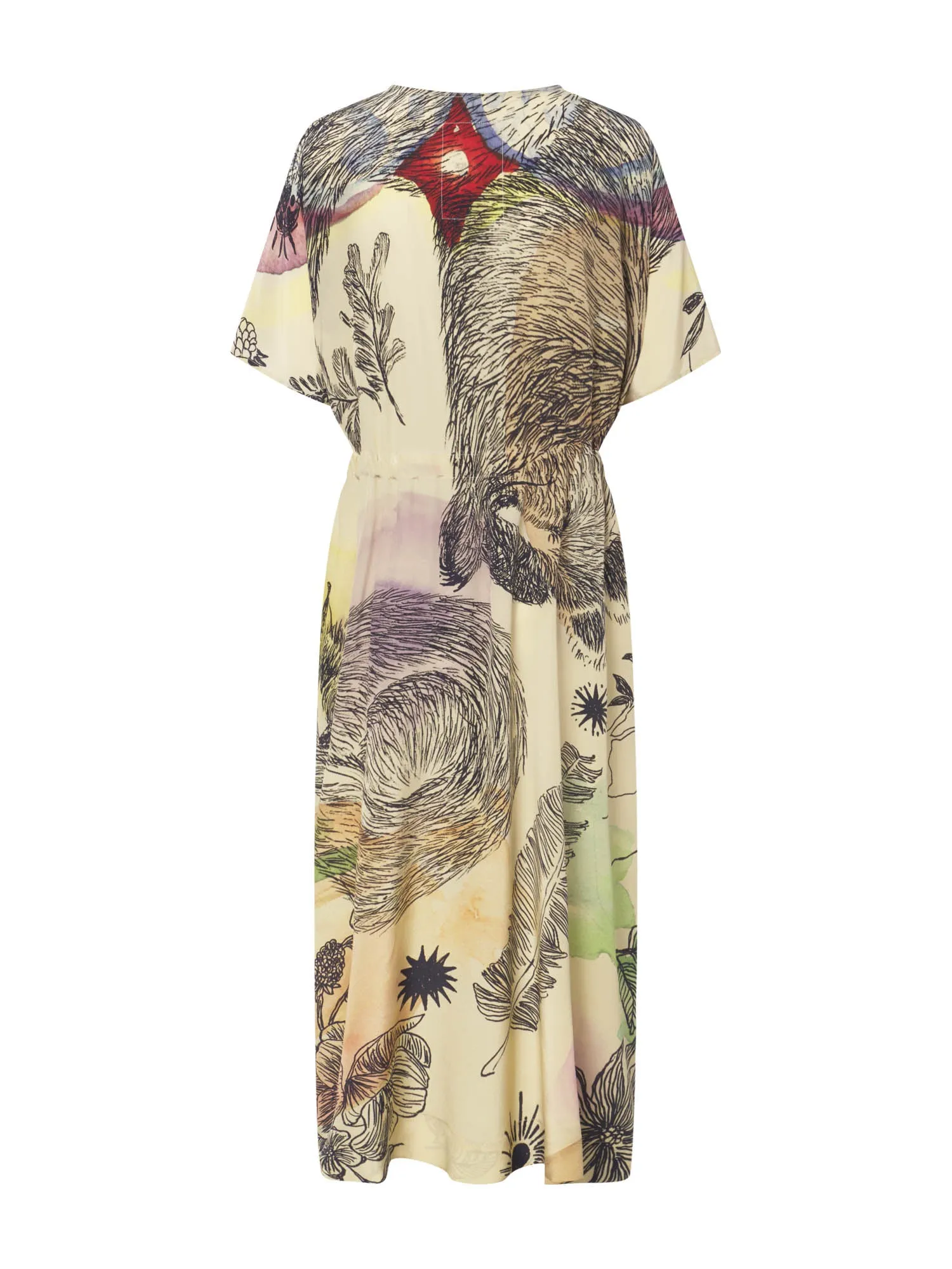 Silk Dress - Print B