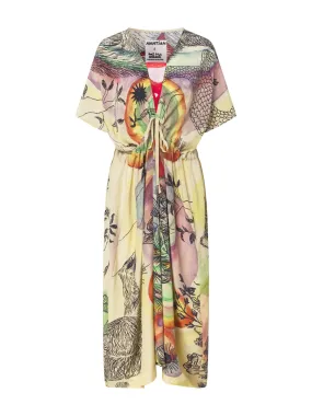 Silk Dress - Print B