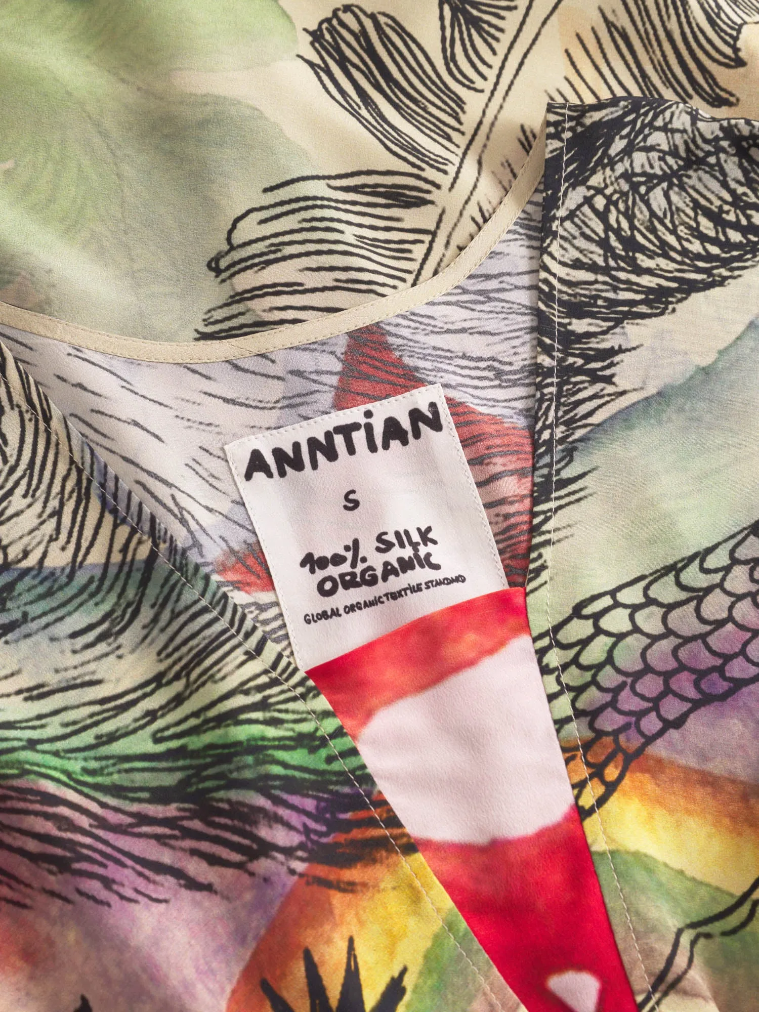 Silk Dress - Print B