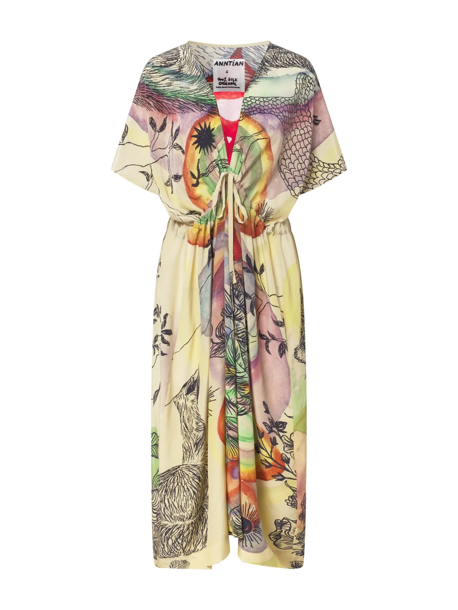 Silk Dress - Print B