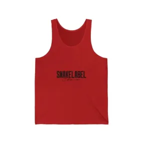 Snake Unisex Jersey Tank - Lightweight Comfort & Versatile Style
