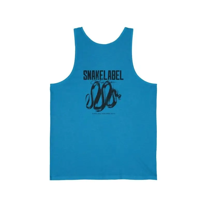 Snake Unisex Jersey Tank - Lightweight Comfort & Versatile Style