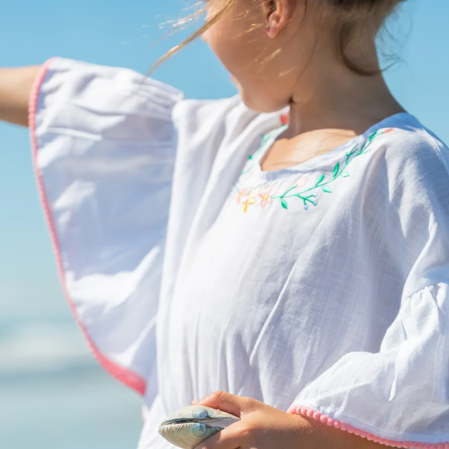Snapper Rock Spring Fling Cover Up G11066 - White