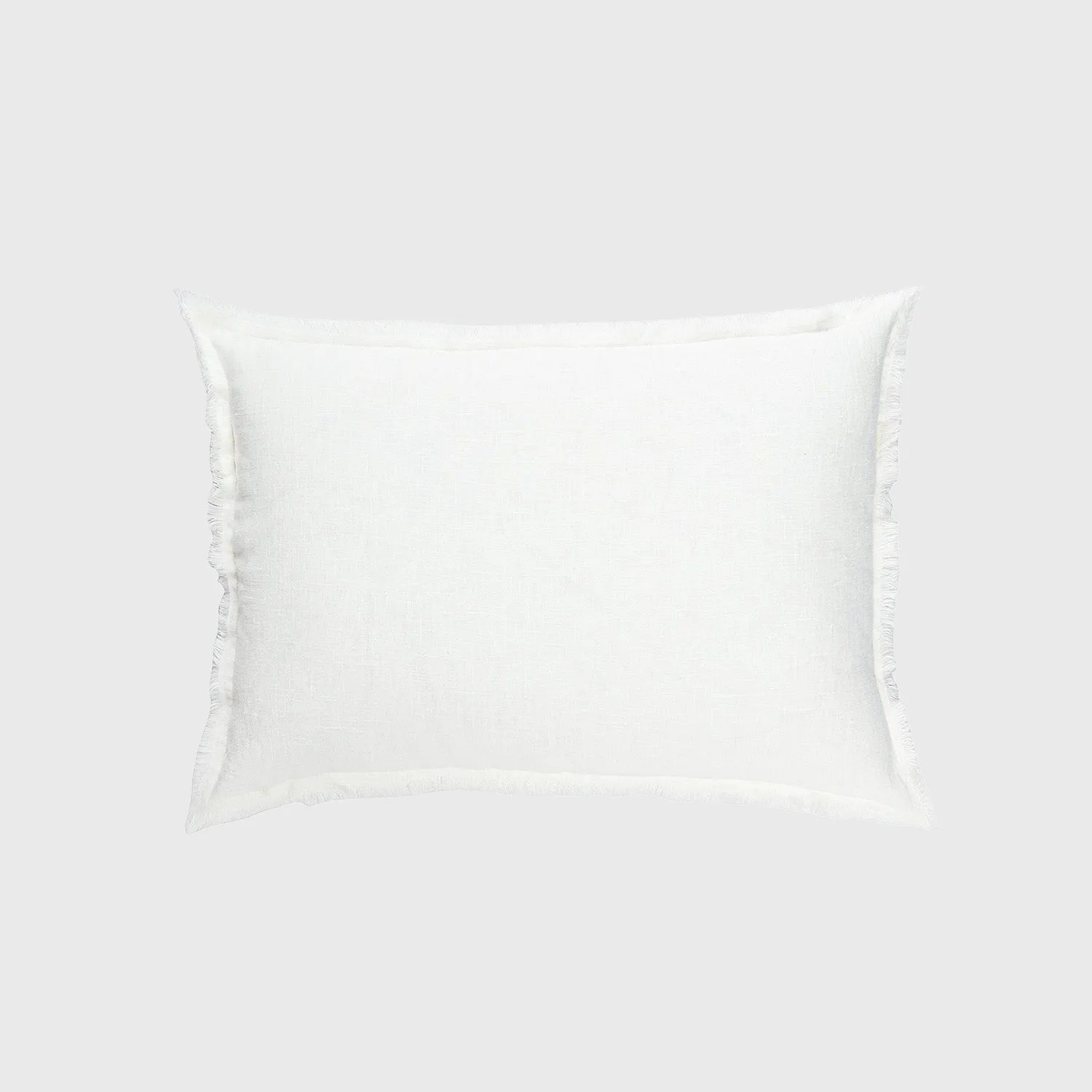 So Soft Linen Fringe Throw Pillow