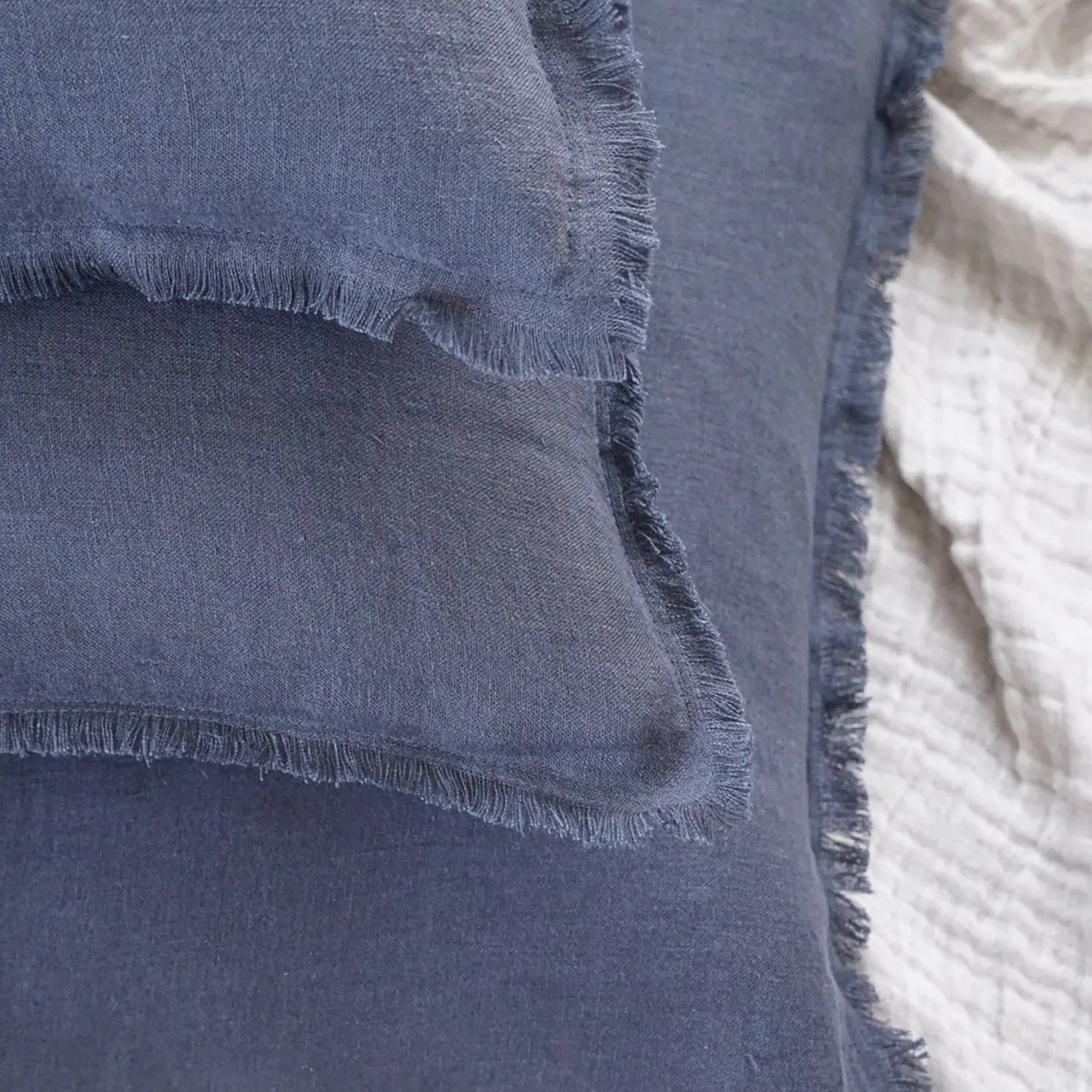 So Soft Linen Fringe Throw Pillow