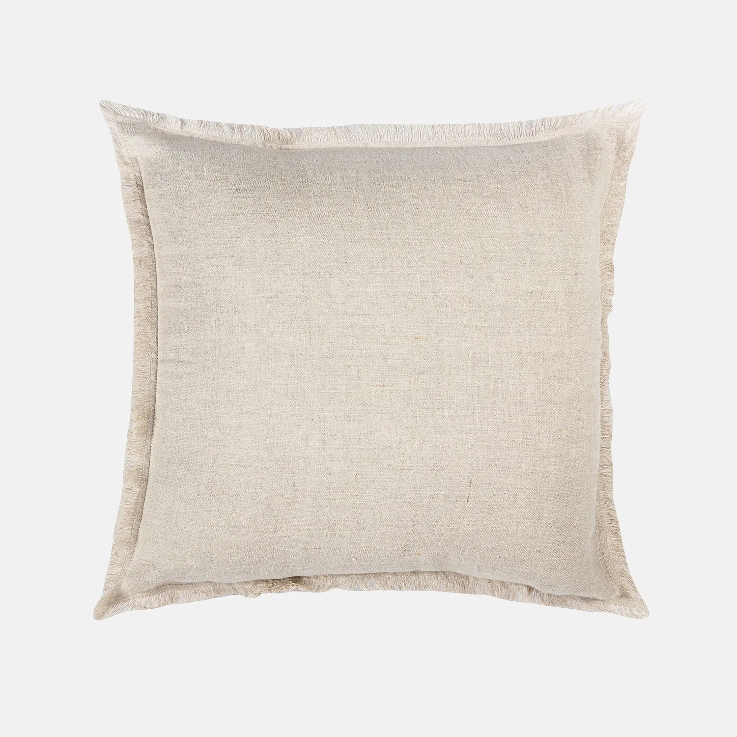 So Soft Linen Fringe Throw Pillow