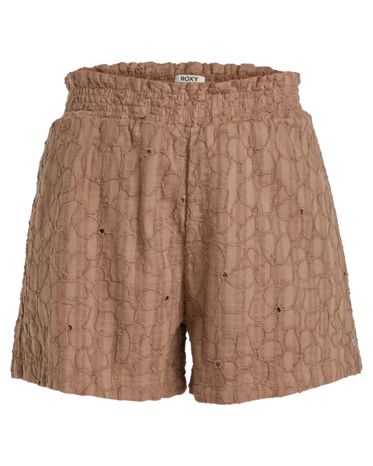 Souvenirs Chaser Shorts in Portobella Flower Eyelet