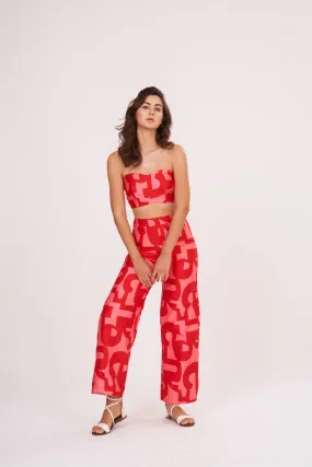 Spring Staple Printed Pant