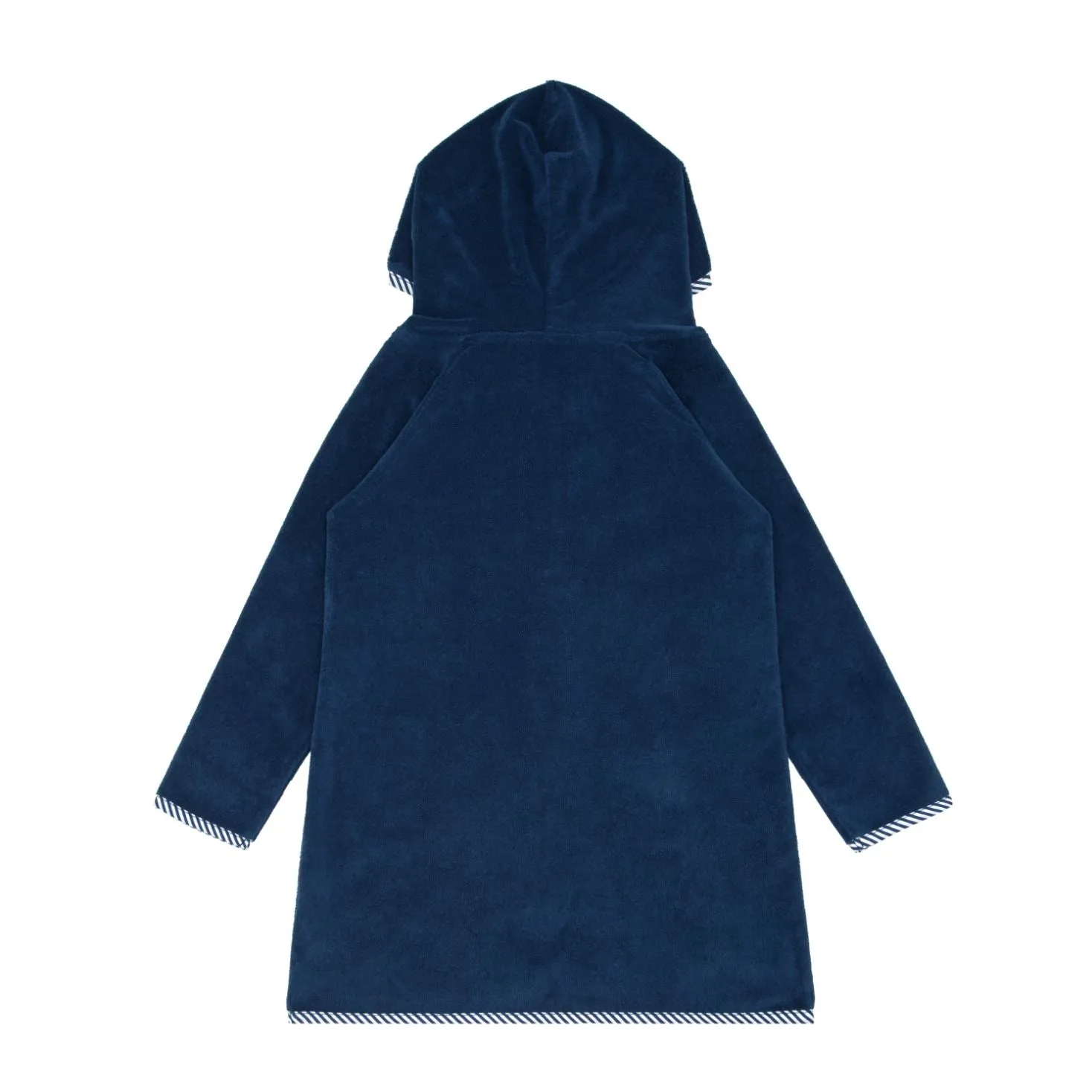 Terry Hooded Coverup - Navy