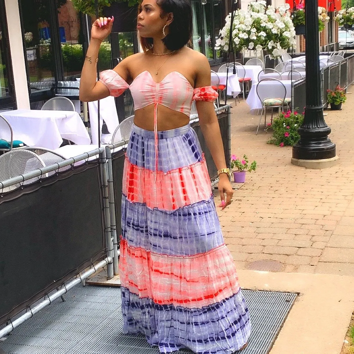 Tie-N-Dye Flowy Set