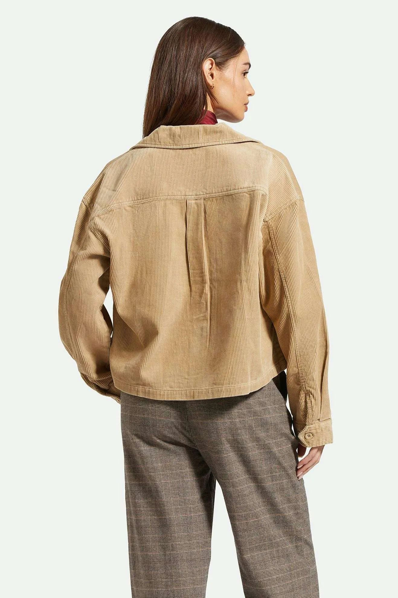Utopia L/S Overshirt - Sand Cord