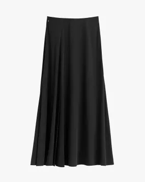 Washable Silk Maxi Skirt